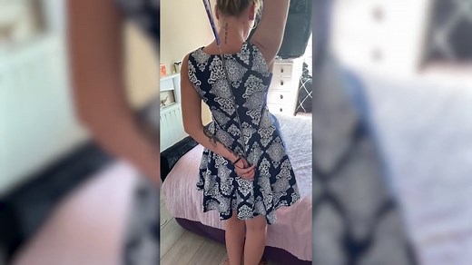 Dress zipper hack is perfect for single women