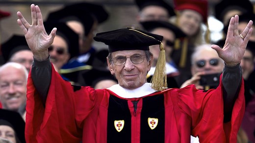The history behind Leonard Nimoy’s Vulcan salute
