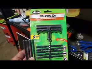 How to: Patch a tire with Slime Time Plug Kit