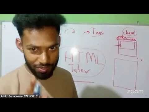 HTML DAY 01 2025 September grade 11 ict