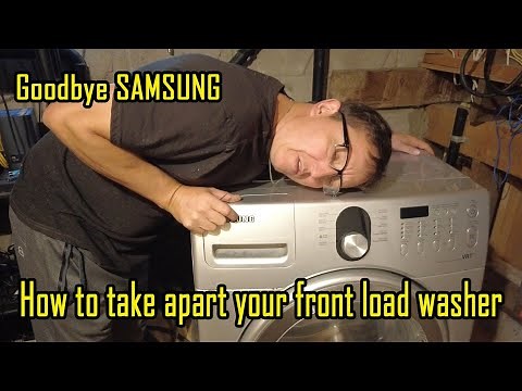 Ultimate Samsung Front Load Washer Disassembly Guide Access to All Components is easy!