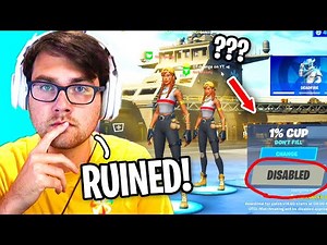 My $10,000 Tournament Got RUINED in Fortnite... (so sad)