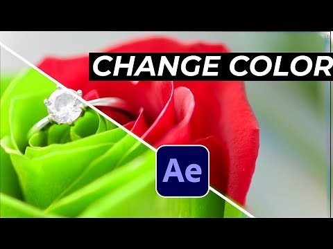 How To Change Color Of Object In After Effects