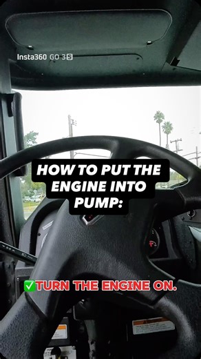 Morning pump check 🚒 POV of putting the engine into pump mode and flowing water to make sure everything operates exactly how it should before the first call of the day. Pumps don’t get tested after the fire — they get tested before. This is part of doing the job right and making sure the crew has water when it matters. #firefighter #firefighters #firedepartment #firefighterlife #firefighterposts | How To Become A Firefighter