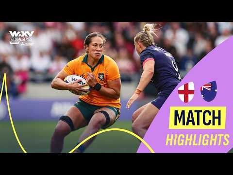 A CLASH of Two Halves | England v Australia | WXV Global Series Match Highlights