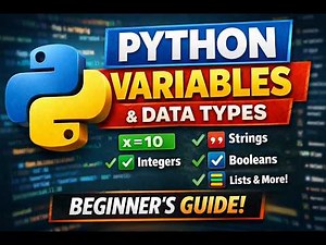 Python Variables & Data Types Made Easy