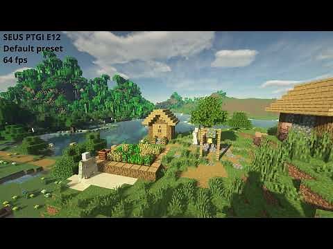 Comparing the visuals and performance of 24 different Minecraft Shaders