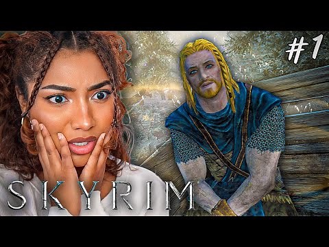 PLAYING SKYRIM FOR THE FIRST TIME EVER
