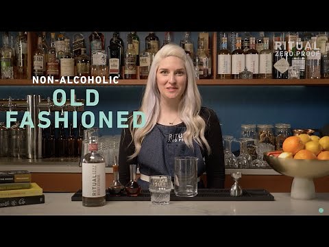 Non-Alcoholic Old Fashioned: Non-Alcoholic Cocktail Recipes with Ritual Zero Proof