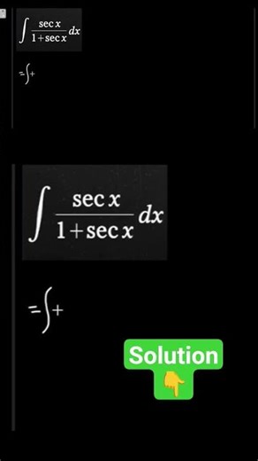 #maths #calculus #mathematics #stepbystepmath #integration #indefiniteintegral #learnmath #education