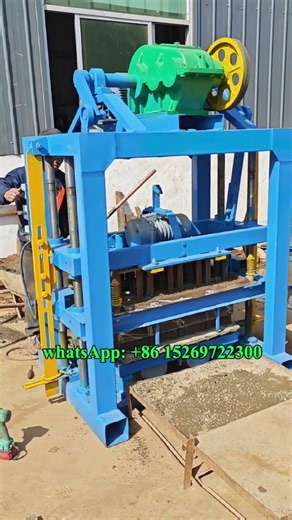 #Qt4-40 maquinaria para bloques bloquera de cemento hormigon concreto hollow block machine #blocks