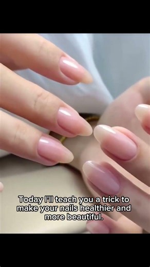 Here's a tip for trimming your nails the right way. #nailart #nailtips #pressonnail