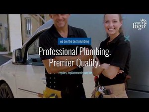 Plumber promo video ad