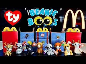 McDonald's FULL COLLECTION TY Beanie Boos Happy Meal September 2022