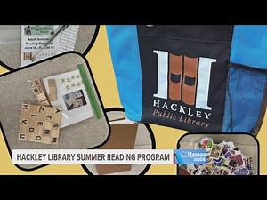 Earn prizes for reading through Hackley Library's Summer Reading Program