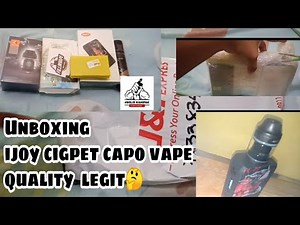 IJOY CIGPET CAPO REVIEW AND UNBOXING Solid and (Legit) Maganda quality