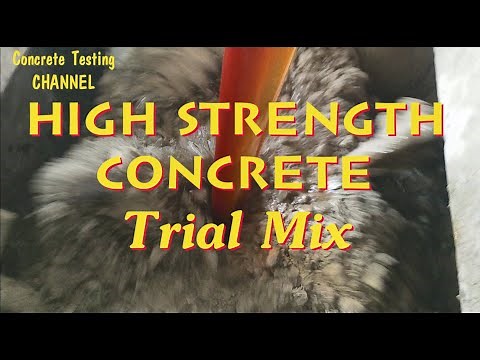 High strength concrete