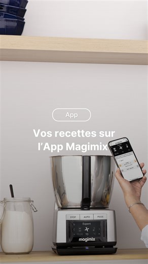 Partagez vos recettes avec la communauté : une nouvelle fonctionnalité ! Cette fonctionnalité était très attendue : nombreux sont les utilisateurs qui souhaitaient partager leurs idées et astuces avec d’autres passionnés. C’est maintenant possible grâce à la section « Recettes de la communauté », qui met en avant les recettes proposées par les utilisateurs. Vous pouvez désormais soumettre vos propres recettes à l’équipe Magimix directement depuis la page d’accueil de l’application, via un formul