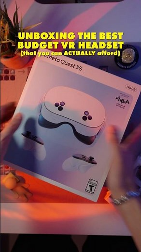 Unboxing the Best Budget VR Headset in 2025 #metaquest3s #vr #tech #gaming