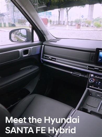 Experience the SANTA FE Hybrid: Efficiency and Innovation