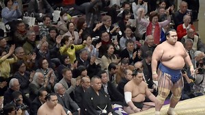 First Japanese-born sumo champ in 10 years