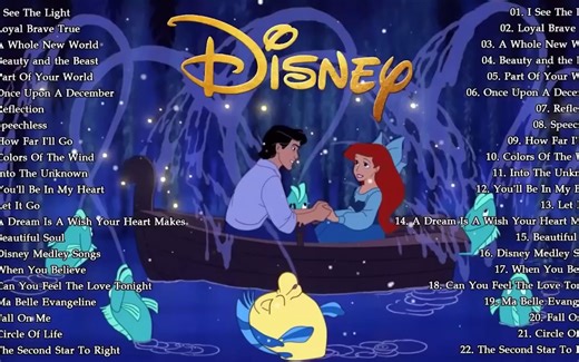 迪士尼2022歌曲合集 🏰 Best Disney Soundtracks 2022 - The Ultimate Disney Classic