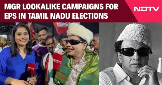 Tamil Nadu Polls 2026 | MGR Lookalike Campaigns in Elections: “I’ve Worn His Costume Since 13 Years”