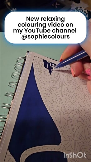 NEW relaxing 'CINDERELLA' colouring video on my YouTube channel ‪@sophiecolours‬