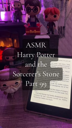 ASMR whisper reading Harry Potter and the Sorcerer's Stone 🫶🏻 #harrypotter #asmr #read #booktok #relaxing