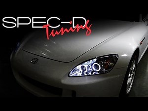 SPECDTUNING Installation Video: 2004-2009 S2000 AP2 Projector Headlights Installation