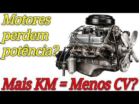 Motores ficam cansados e perdem potência com o tempo?