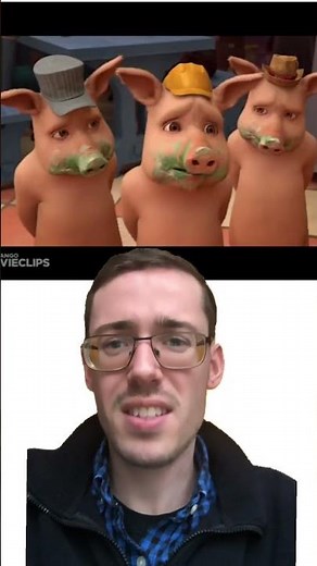 Shrek and the Pigs: Birthday Party scene #voiceacting #impression #movie #animation #shrek #shorts