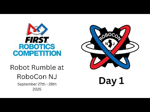 2025 Robot Rumble at RoboCon New Jersey DAY 1