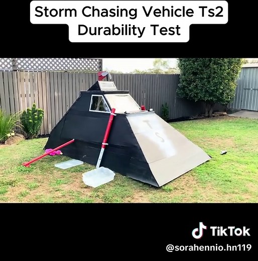Storm Chasing Vehicle TS2 durability test