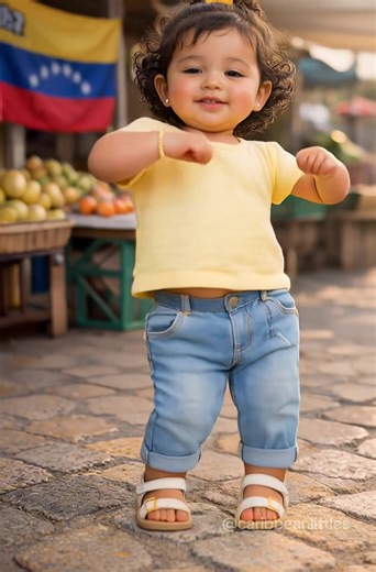 Friendly reminder that joy can be this simple 😌✨ #venezuela🇻🇪 #caribbeantiktok #parati #salsa #aidancingtoddler