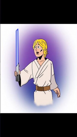 Let’s Draw Luke Skywalker #starwars #drawing #art