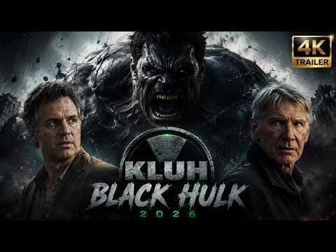 Kluh: Black Hulk (2026) – First Trailer | Mark Ruffalo, Harrison Ford | Epic Dark Hulk Movie