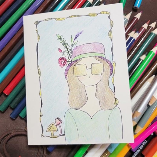 Here are a few from my 100+ doodle faces collection.