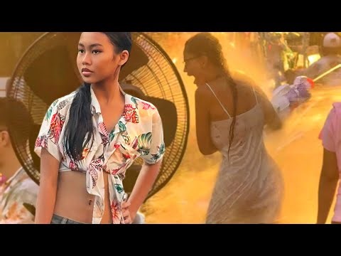 Pattaya Right Now: Wet & Wild Street Scenes 4K, Songkran 2026