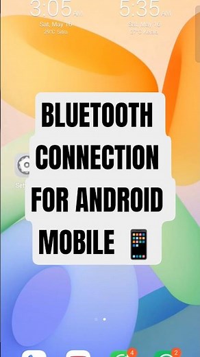 HOW TO OPEN BLUETOOTH IN ANDROID MOBILE 📱#blutooth
