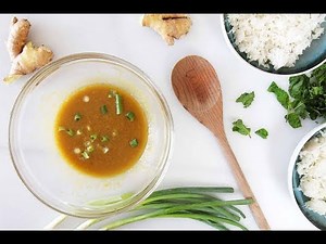 Easy Asian Ginger Dressing - Recipe