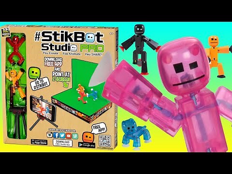 #Stikbot HUGE Unboxing 👜 Opening Stikbot Video Set & More Toys 2017
