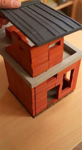 The Most Satisfying Miniature Construction Video: Step-by-Step Modern Villa Build