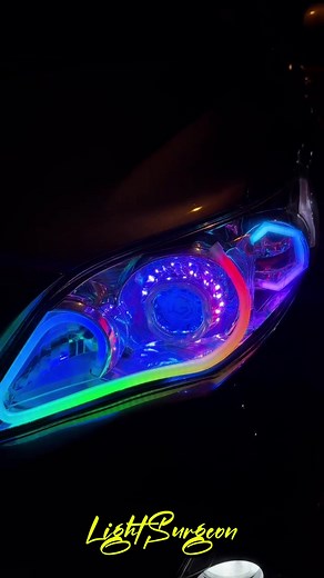 Enhance Your Toyota Headlights with Multicolor DRL Tube | Lightsurgeon