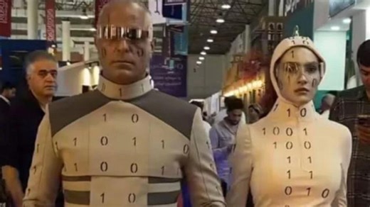 Iranul a vrut sa se laude cu ,,roboti umanoizi avansati. Cei doi s-au dovedit a fi, de fapt, oameni deghizati - VIDEO