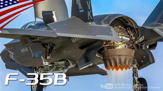 F-35B - 世界上最现代且令人惊叹的隐形战斗机