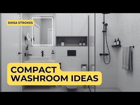 Smart & Stylish Small Bathroom Interiors