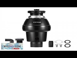 Garbage Disposal 3/4 HP Continuous Food Waste Disposer 3250RPM EZ Connect Corded Review