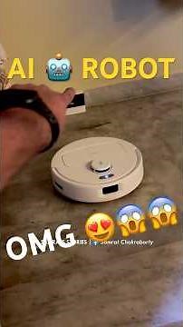 🌟 Meet the Cleaning Robot That Works Like a Human Maid – DEBOT! 🔥😍