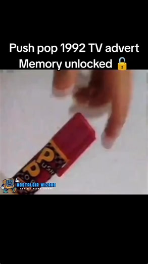 415K views · 3.9K reactions | Push pop 1992 TV advert Memory unlocked  #pushpop #90s #tv #advert #nostalgia #childhood #sweets #candy | Nostalgia Wizard | Facebook